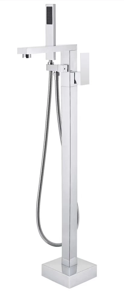 Смеситель для ванны напольный D&K Bayern.Liszt DA1516001, хром