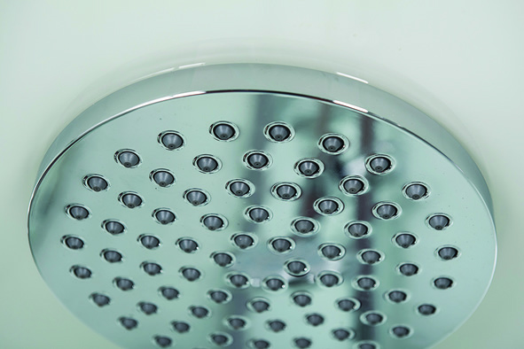 Душевая кабина Esbano ESKB100CRB 100x100x210см, профиль хром матовый, стекло рифленое