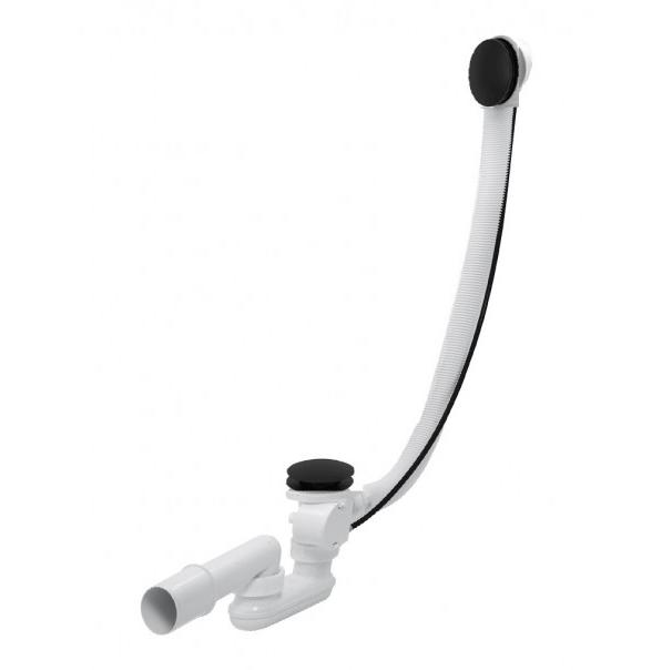 Слив-перелив (полуавтомат, 60 см.) Vega V55R Гл000024529, черный