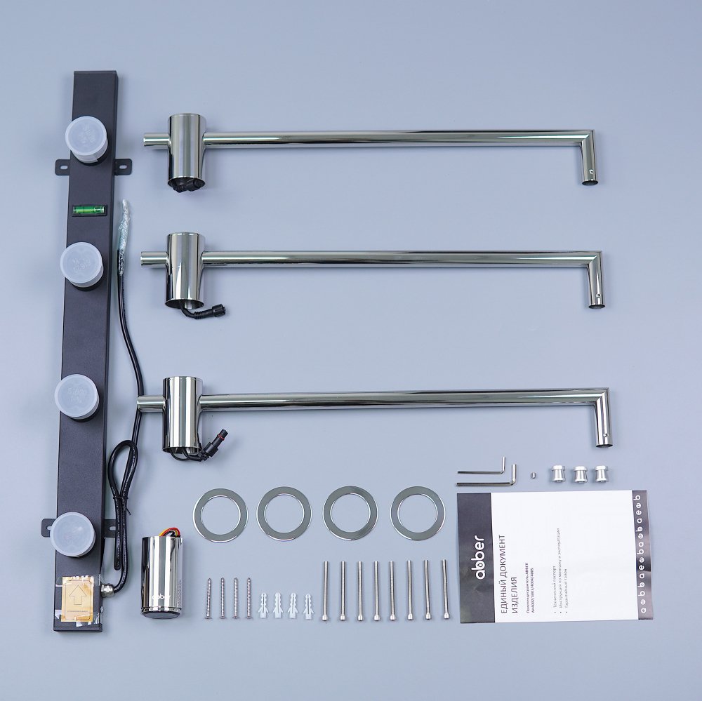 Полотенцесушитель электрический ABBER Charme AH4003 хром