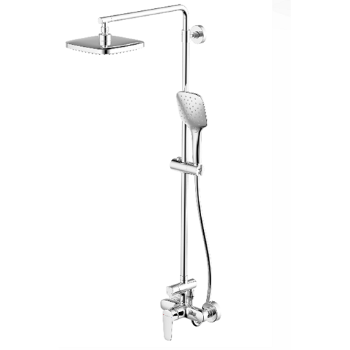 Душевая стойка Bravat Source F9173218CP-A-ENG хром