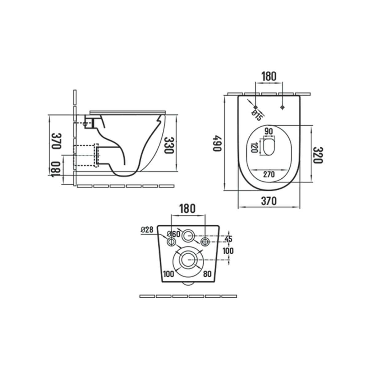 Унитаз подвесной безободковый Vincea Globo VT1-14SMO океан матовый, с сиденьем микролифт