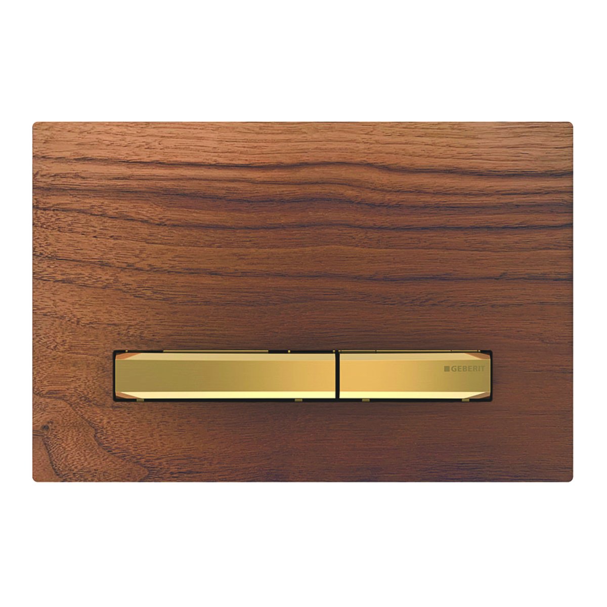 Кнопка смыва Geberit Sigma 50 115.672.JX.2 латунь/орех
