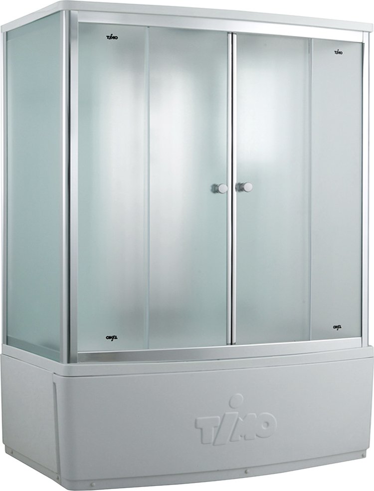 Душевая кабина Timo Comfort T-8870 F 170x88x220 профиль хром глянцевый, стекло матовое