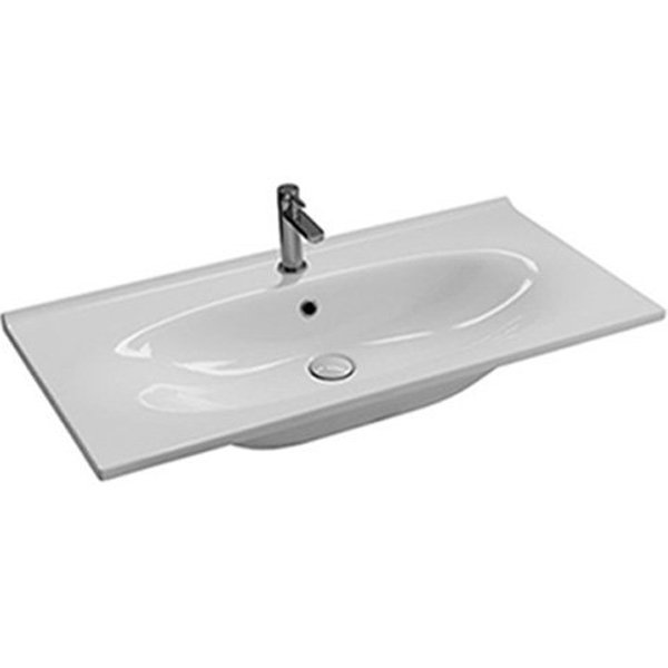 Раковина Hatria Le Fiabe 100 Y1BQ Белая