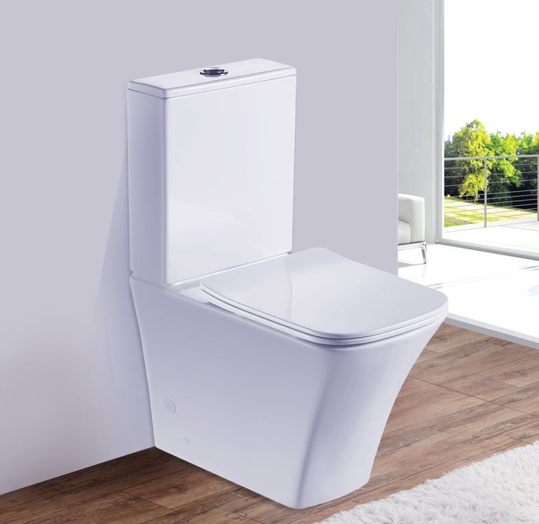 Унитаз напольный Esbano CRISAN белый, с сиденьем микролифт