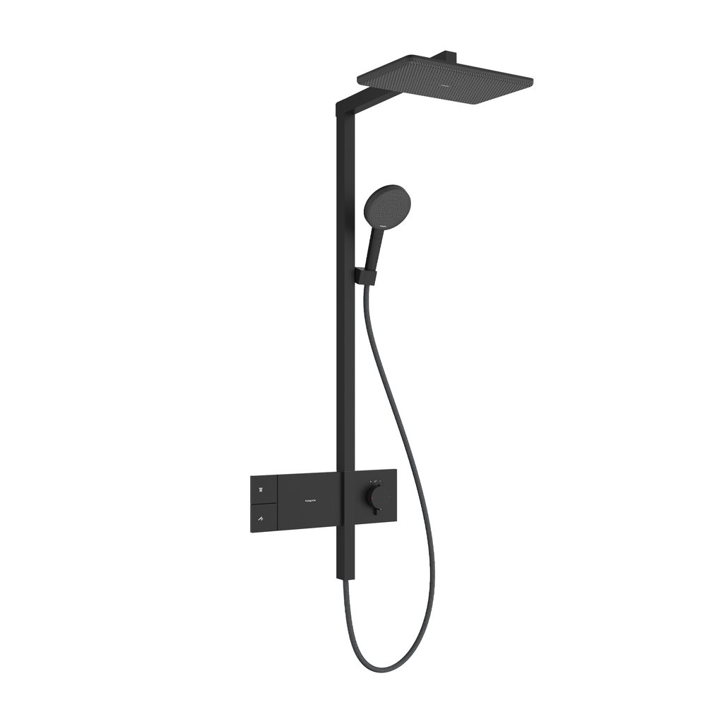 Душевая стойка Hansgrohe Raindance Alive Q 24580670 черный матовый