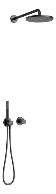 Встраиваемая душевая система Keuco IXMO 59602370001 черный матовый