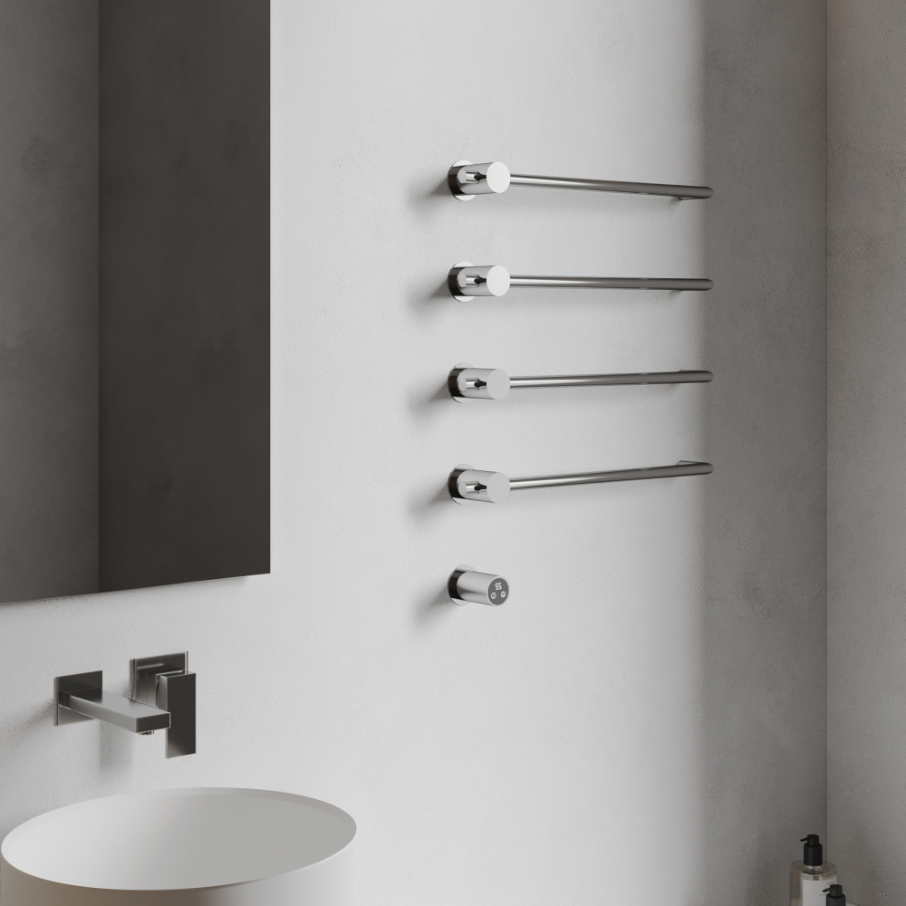 Полотенцесушитель электрический ABBER Charme AH4004 хром