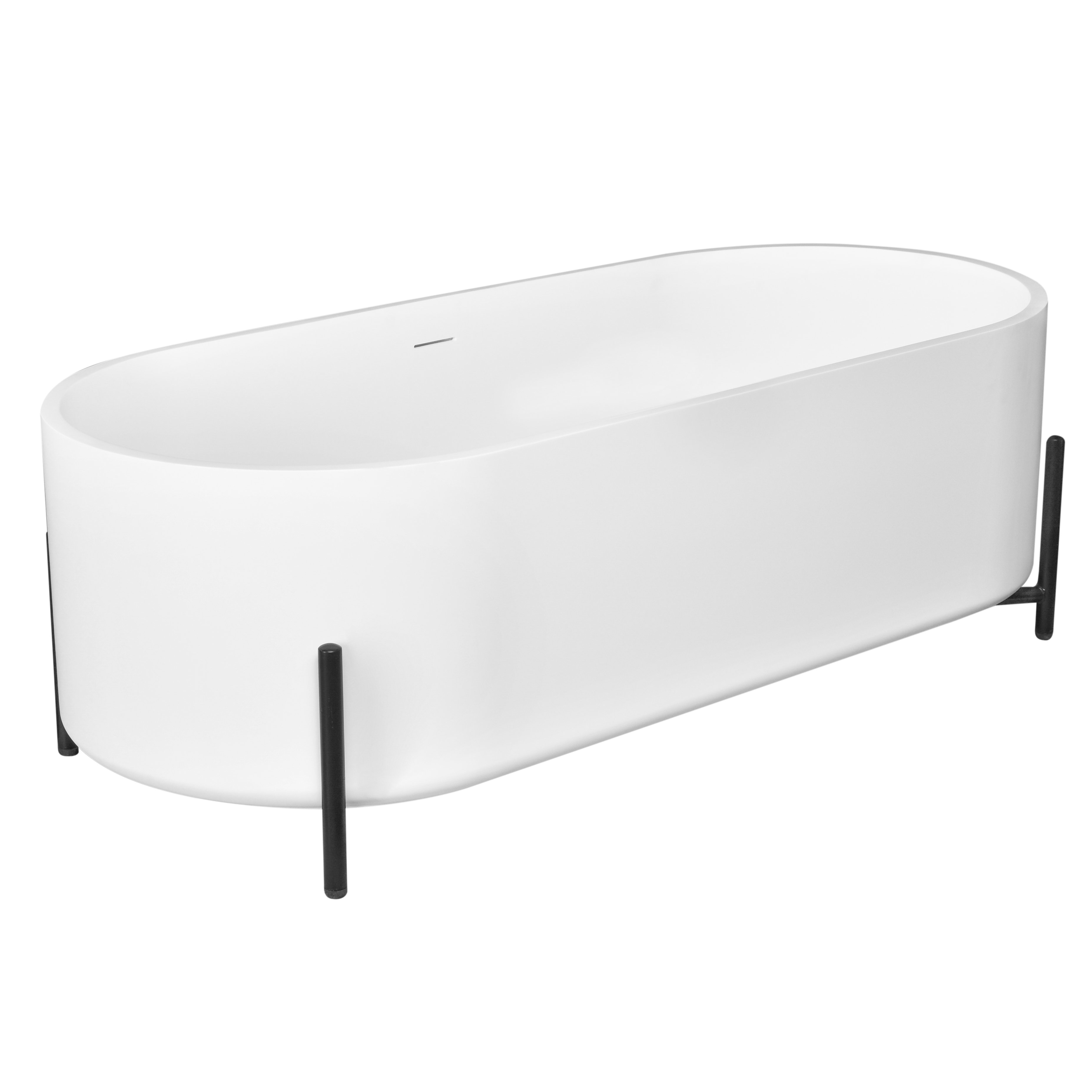 Ванна из искусственного камня NT Amiata 160x80 NT303