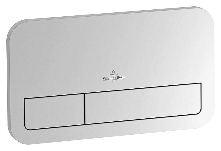 Кнопка смыва Villeroy & Boch ViConnect 92249069 хром матовый