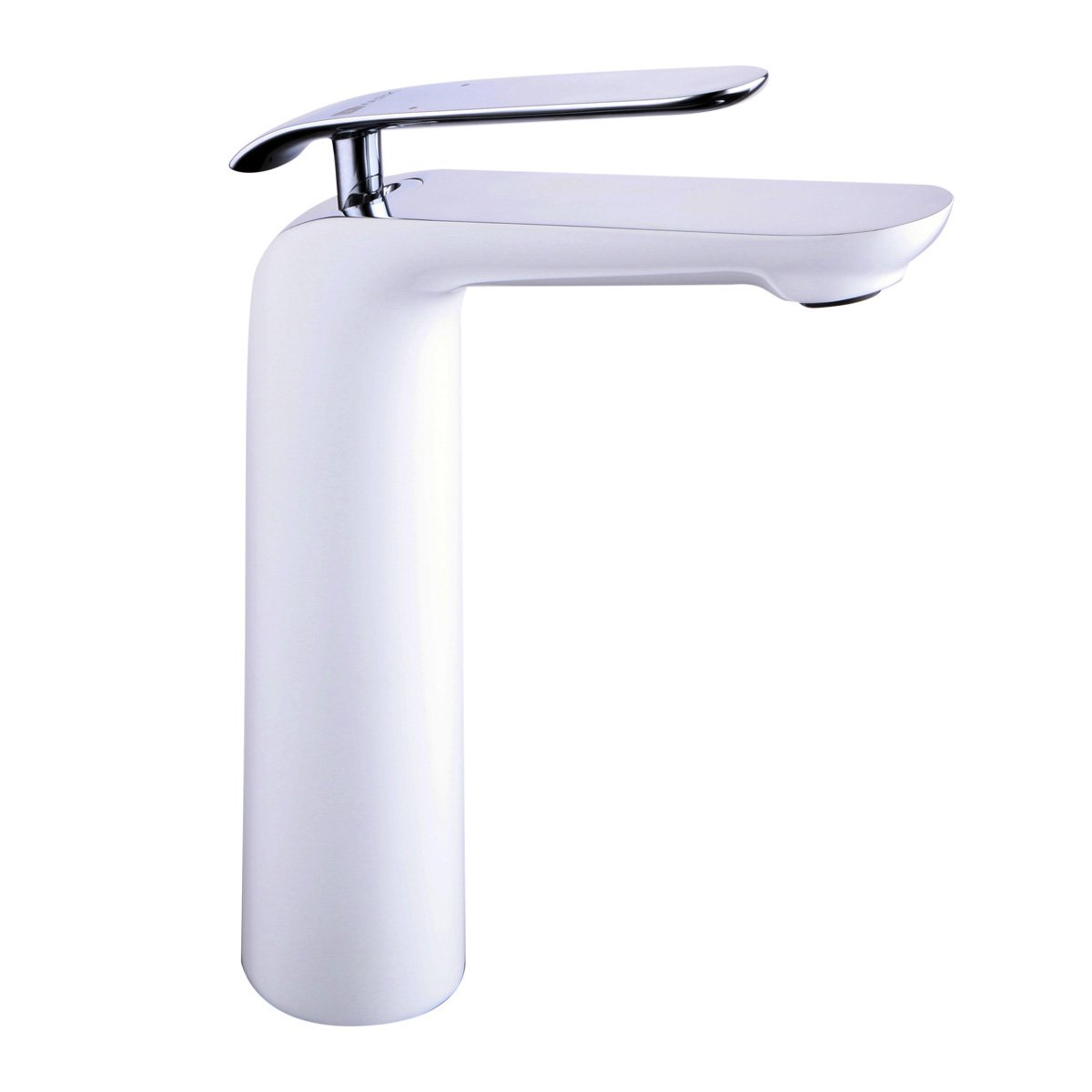 Смеситель для раковины Lemark Melange LM4909CW хром/белый