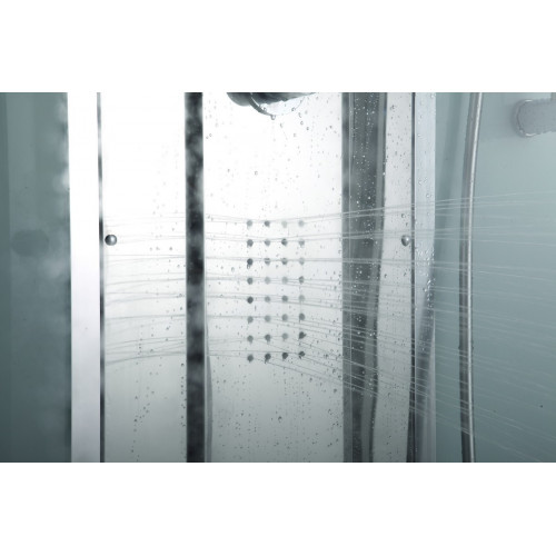 Душевая кабина Timo Comfort T-8809 F 90x90x220 профиль хром глянцевый, стекло матовое