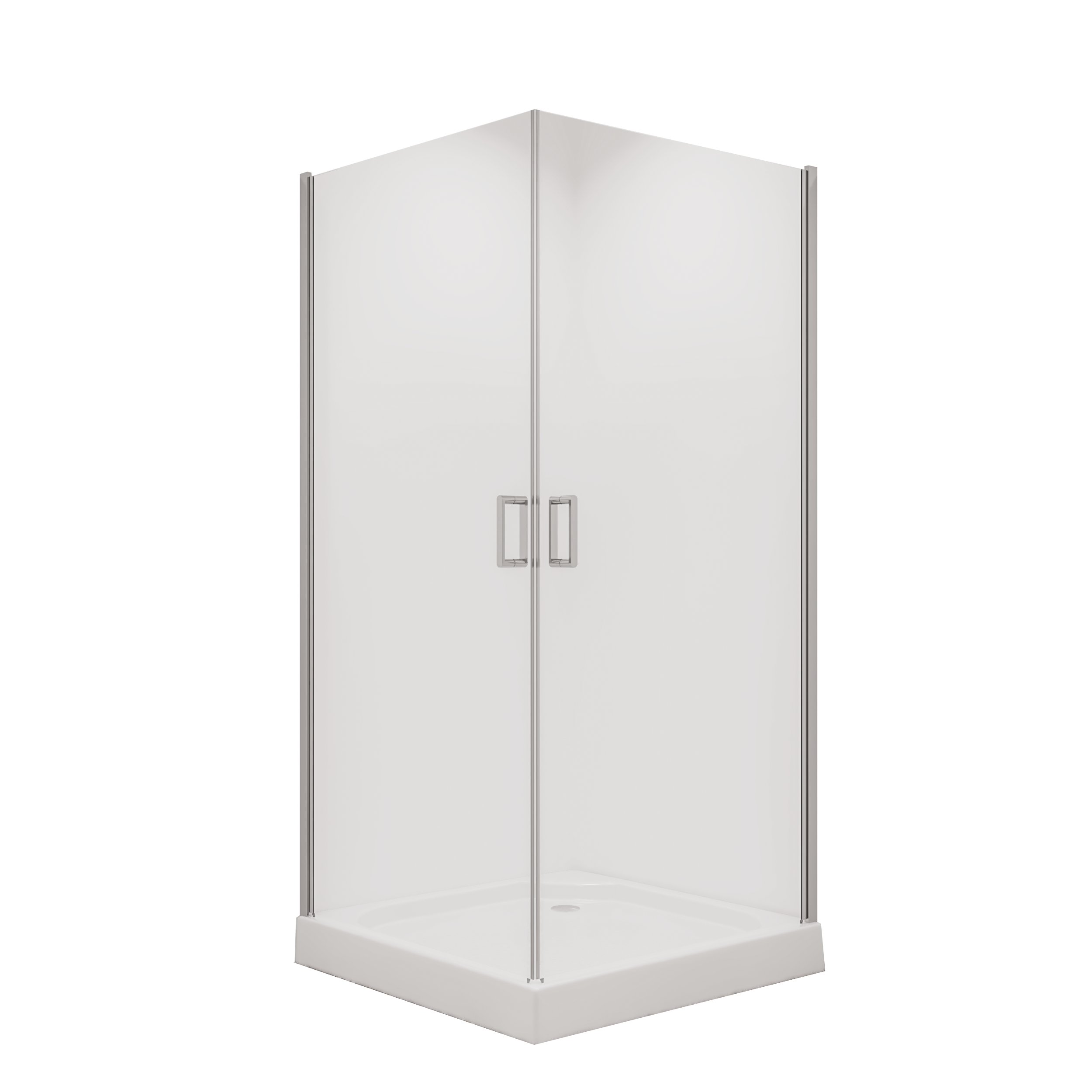 Душевой угол Niagara NG- 6603-08 90x90x190 профиль хром, стекло прозрачное