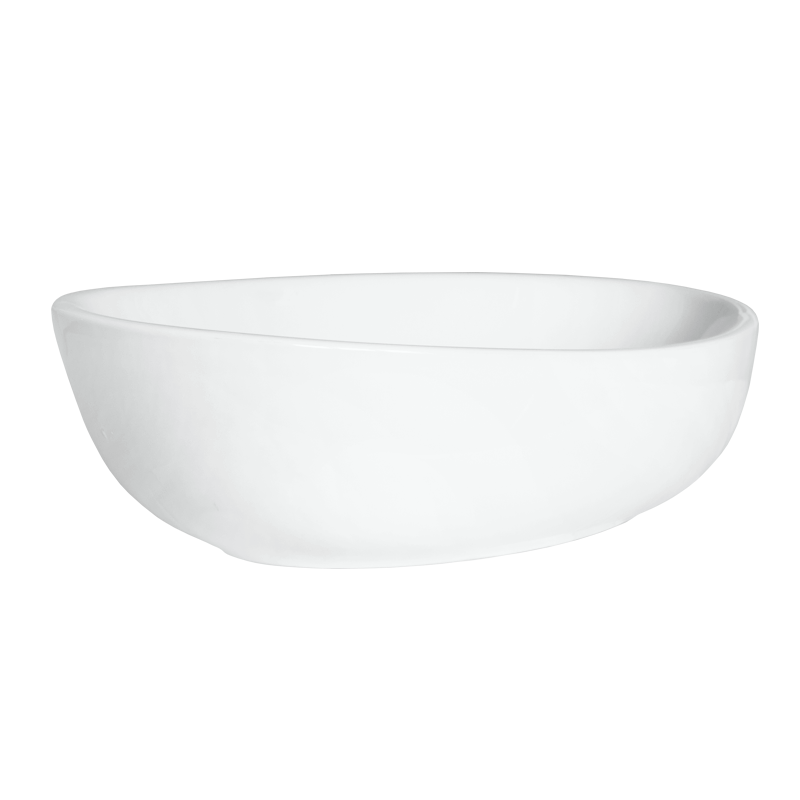 Раковина накладная 55см Sanita Luxe Ringo Cut RNGSLWB01C белый