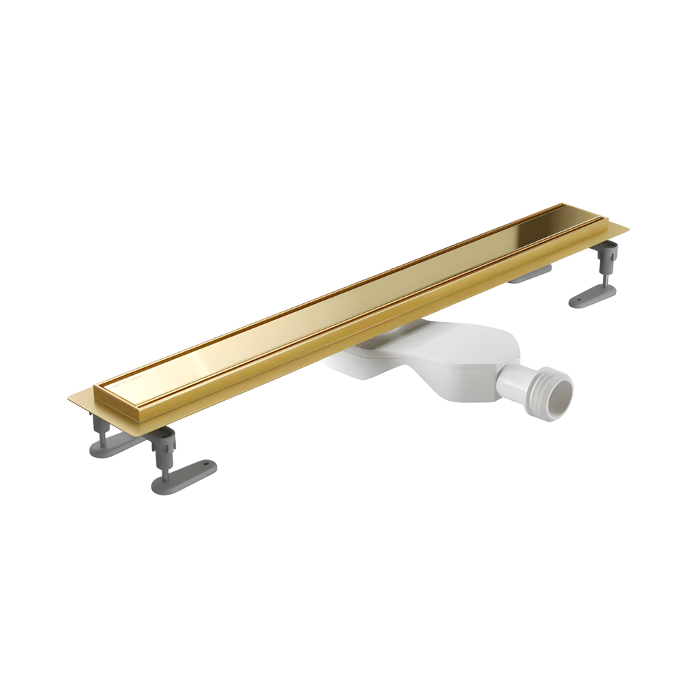 Душевой лоток EXCELLENT Stilio Gold 70 см. решетка декоративная (золото)