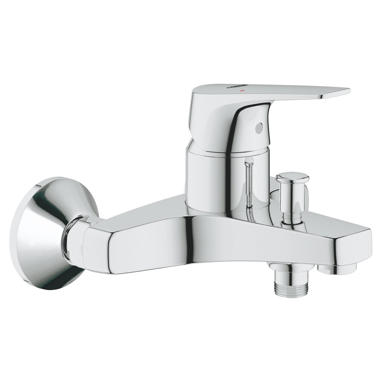 Смеситель для ванны с душем Grohe BauFlow 23756000 хром