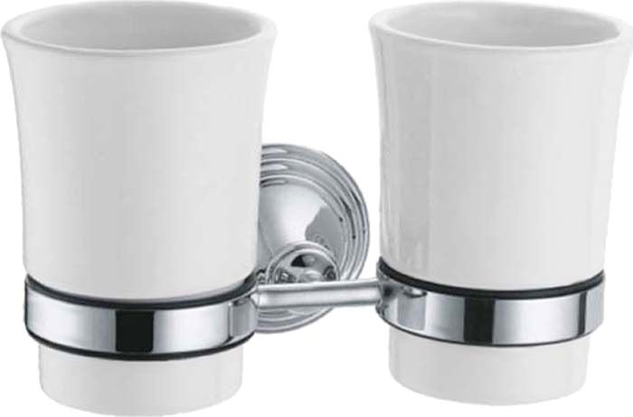 Стакан для зубных щеток Fixsen Best FX-71607 Хром