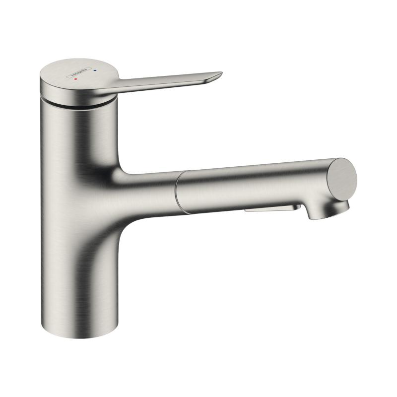 Смеситель для кухни Hansgrohe Zesis M33 74803800 нержавеющая сталь