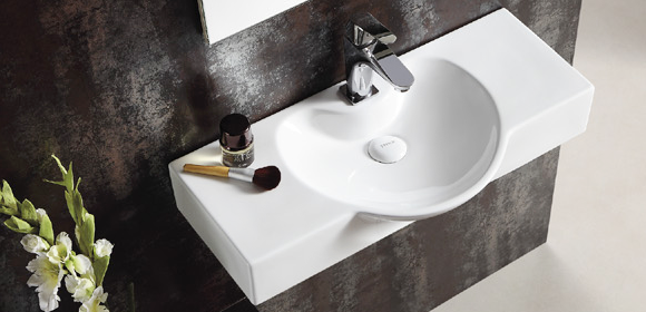 Раковина подвесная 70см Gid Str4280c белый