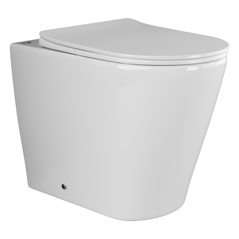 Унитаз приставной Ceramica Nova Highlight CN1812 белый