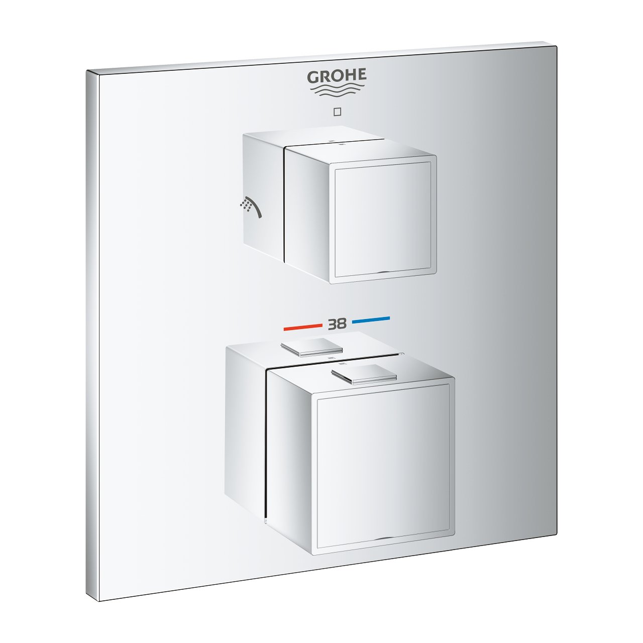 Термостат для душа Grohe Grohtherm Cube 24154000 хром