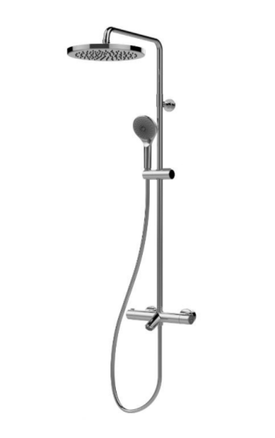 Душевая стойка с термостатом Bossini Elios L10401.1.030 хром