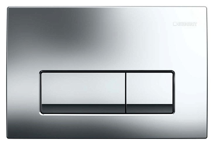 Кнопка смыва Geberit Delta 51 115.105.21.1 хром глянцевый