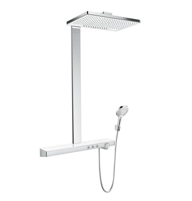 Душевая стойка Hansgrohe Rainmaker Select 27109400 хром;белый