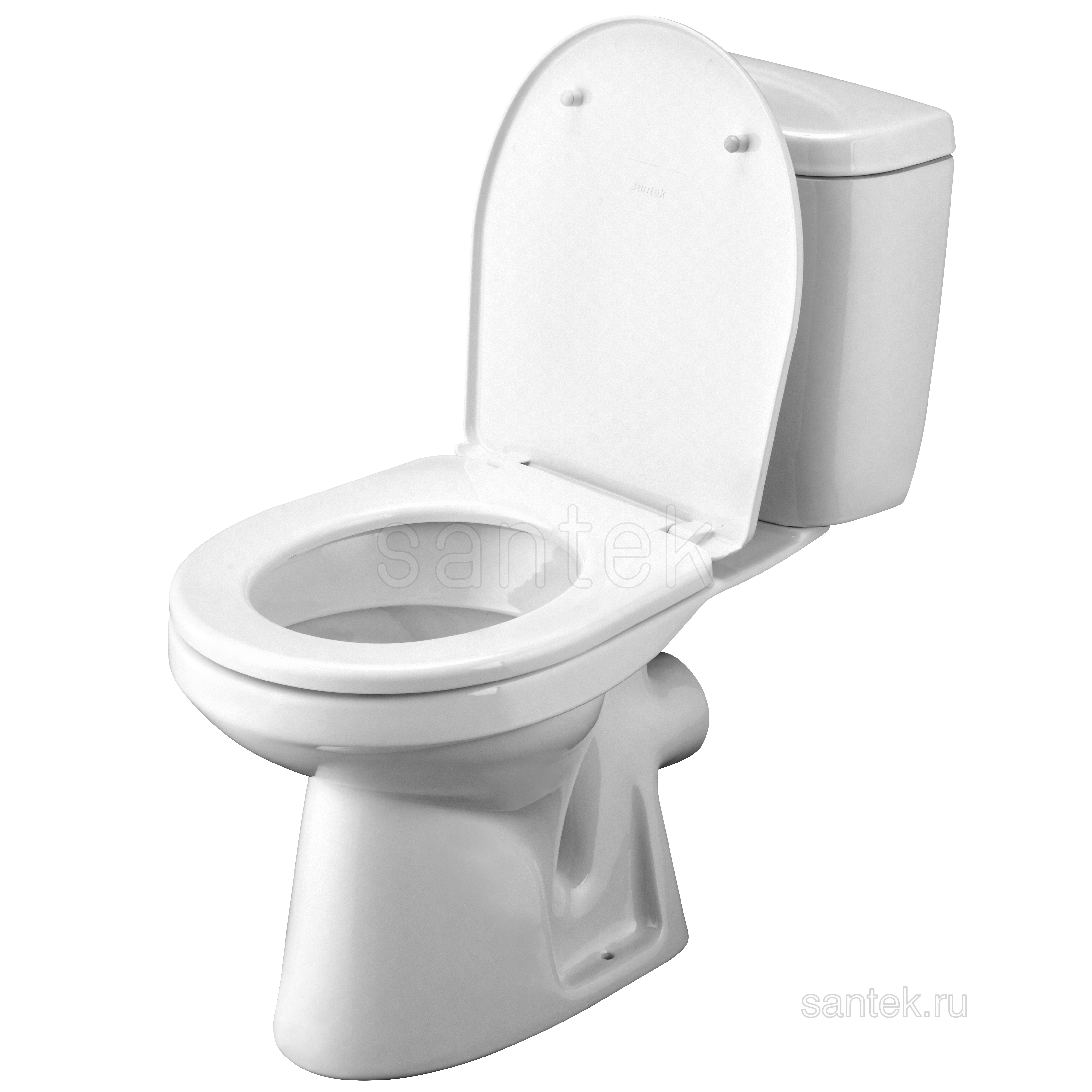 Унитаз-компакт Santek Анимо с горизонтальным выпуском, эконом 1WH110035