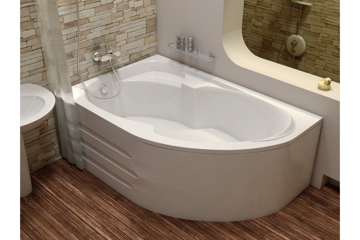 Ванна акриловая левосторонняя Relisan SOFI Гл000024565, 160x100