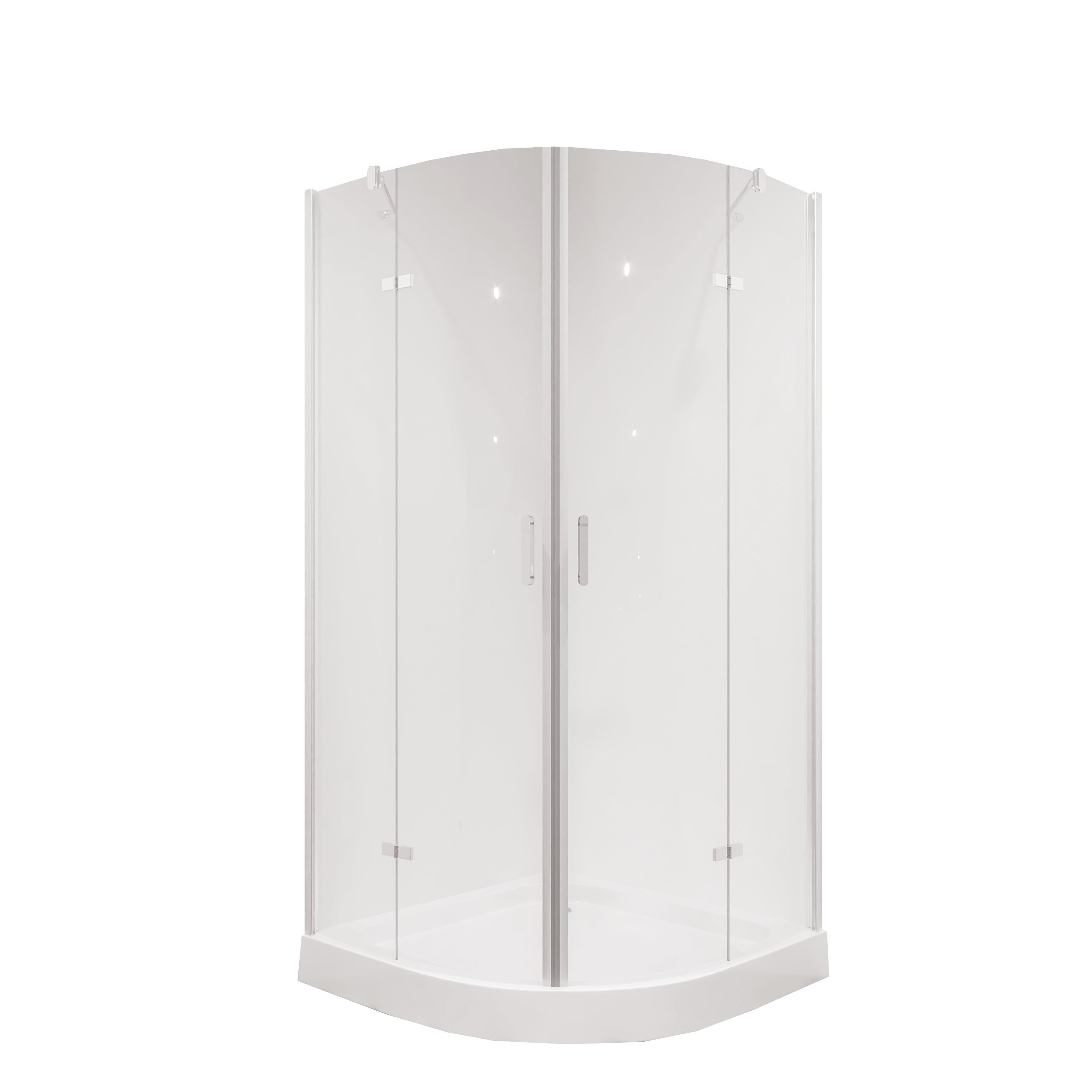 Душевой угол Niagara NG- 6616-08 100x100x190 профиль хром, стекло прозрачное