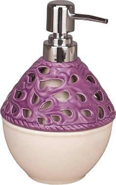 Дозатор жидкого мыла Fixsen Navy FX-A237-P1-1 Белый Фиолетовый Хром