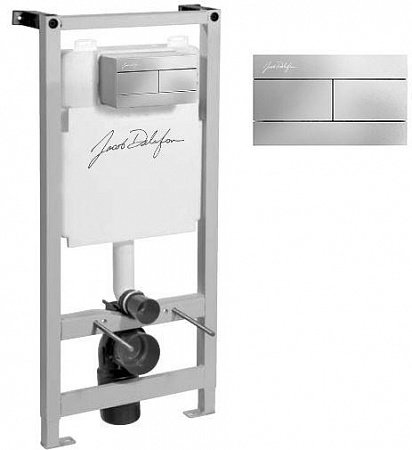 Готовое решение (3 в 1) для подвесных унитазов Jacob Delafon Installation E21928RU-CP хром глянцевый