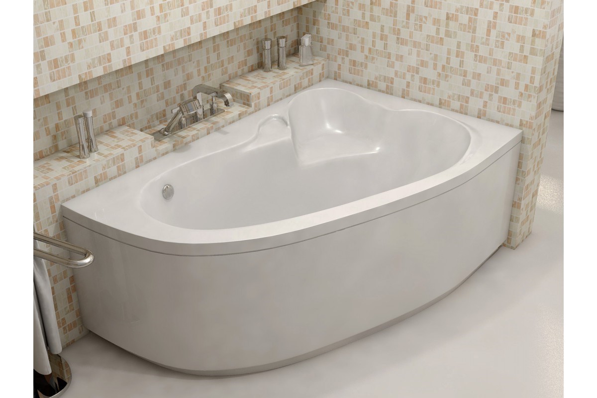 Ванна акриловая правосторонняя Relisan ARIADNA Гл000001417, 145x95