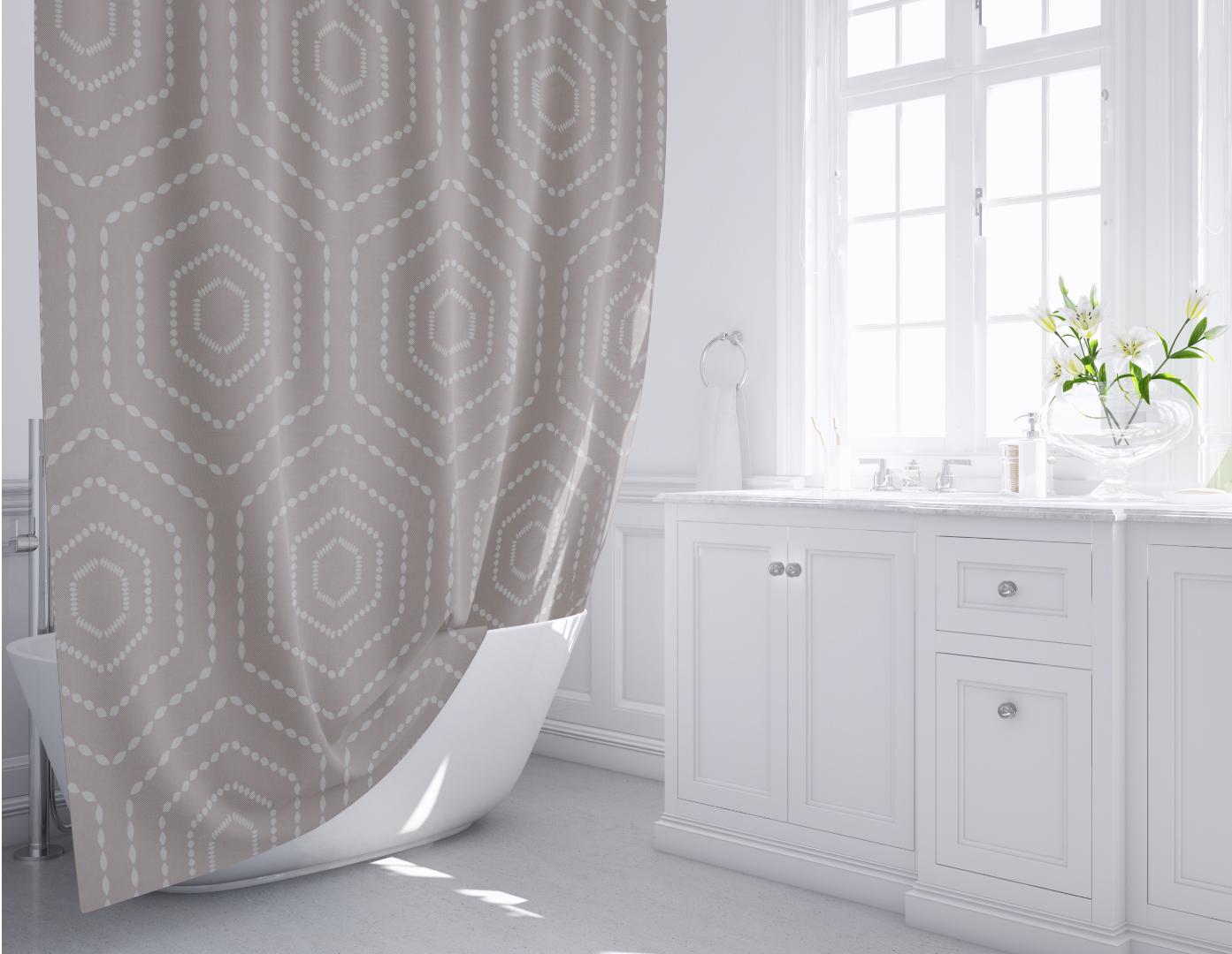 Штора для ванной Fixsen Actual, FX-1512