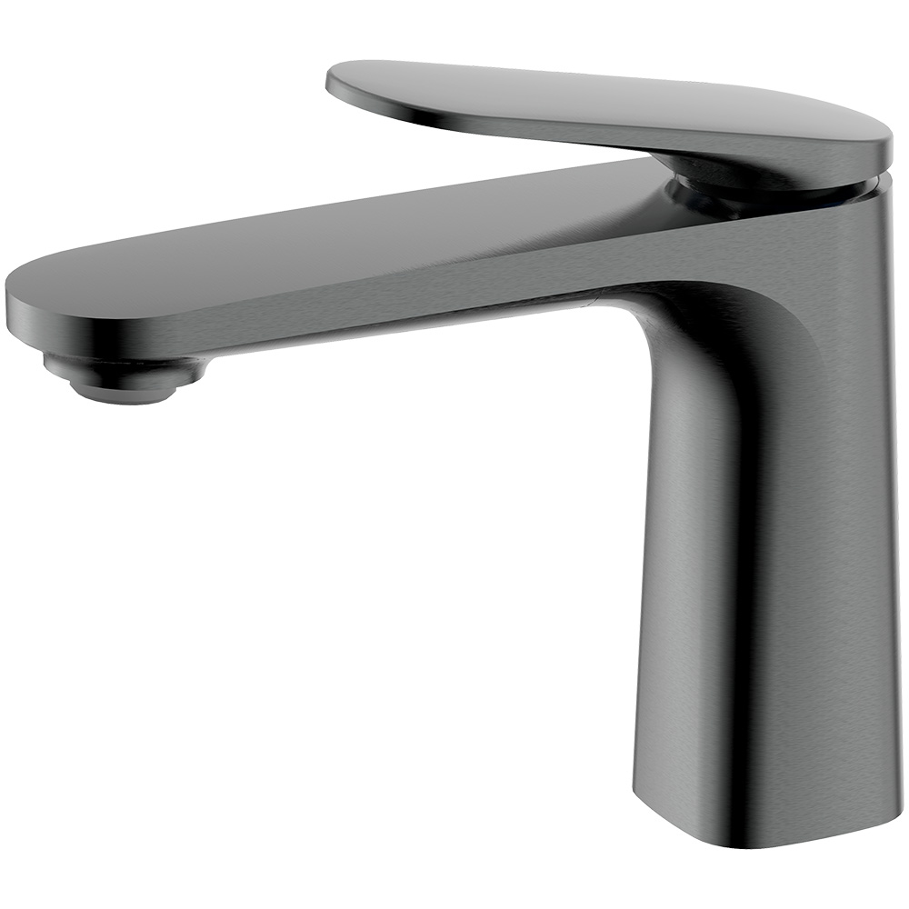 Смеситель для раковины AQUAme Imola AQM6710GM вороненая сталь