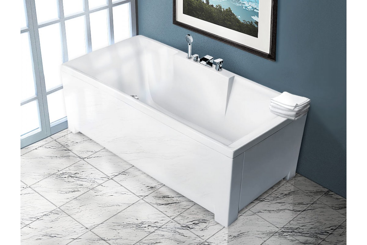 Ванна акриловая Relisan EcoPlus Дунай ППУ Гл000023025, 180x80