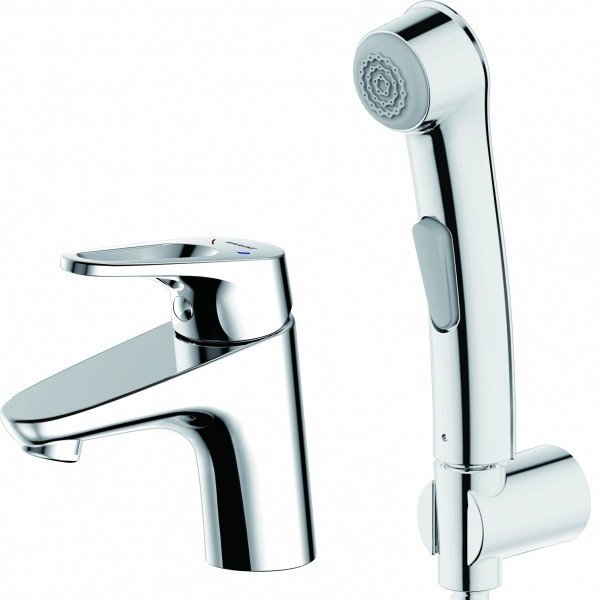 Смеситель для раковины Bravat Drop-D F348162C хром