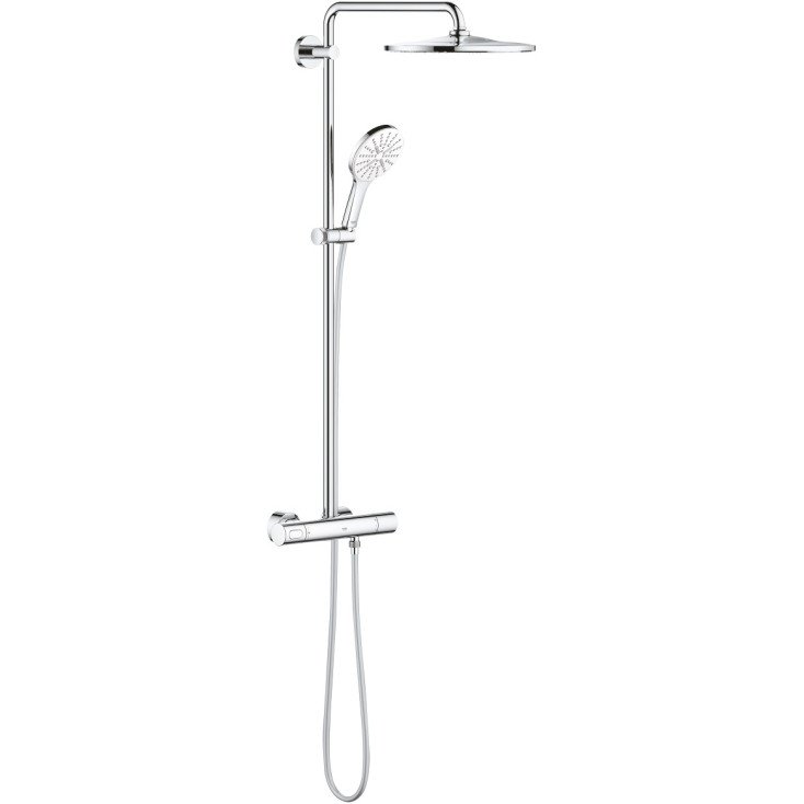 Душевая стойка Grohe Rainshower SmartActive 26648LS0 белый/хром