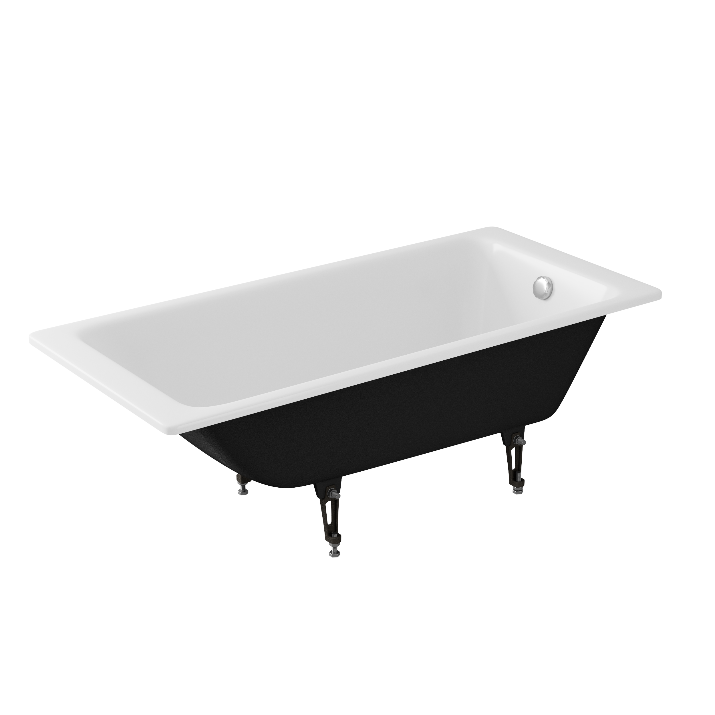 Ванна чугунная Delice Parallel 1800х800, без ручек