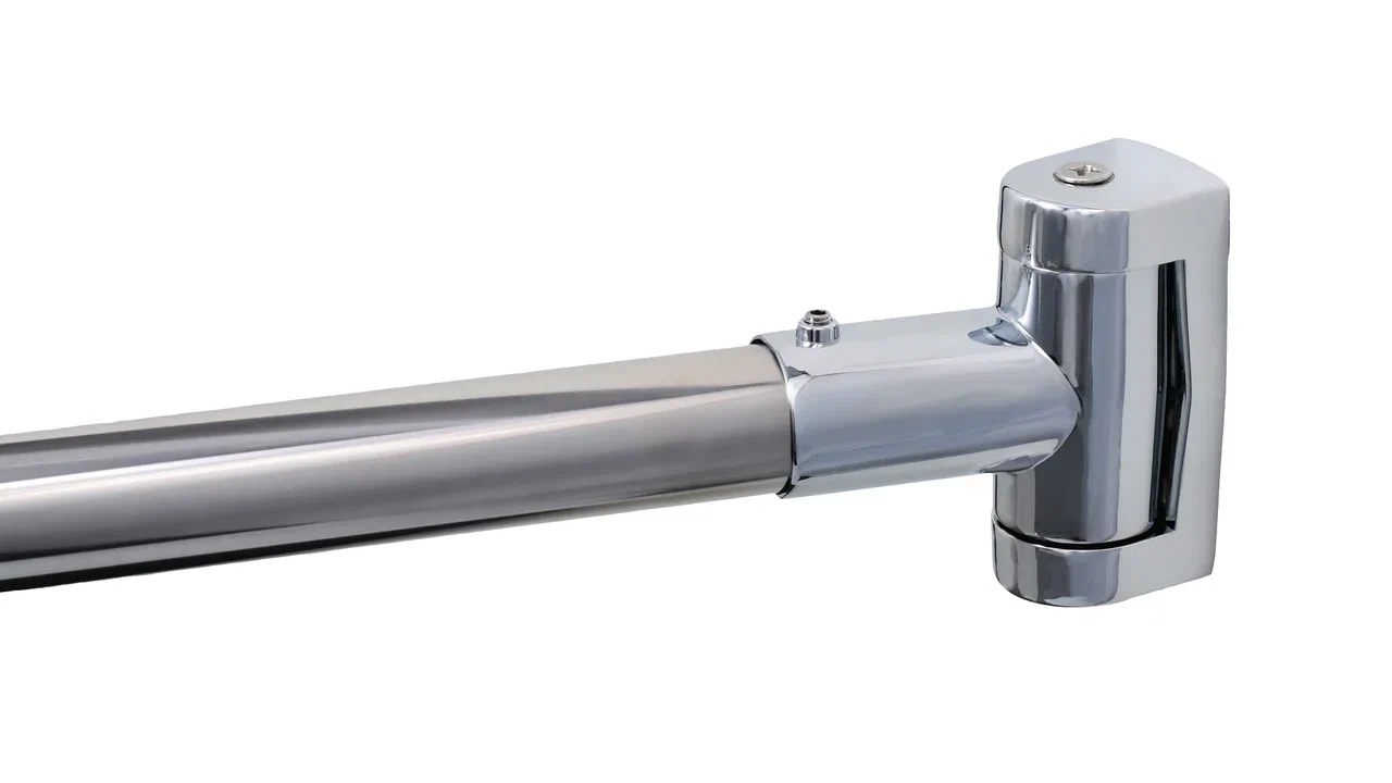 Карниз для ванной  дуговой Fixsen, FX-25144, нерж.сталь-хром, max. 180 см.