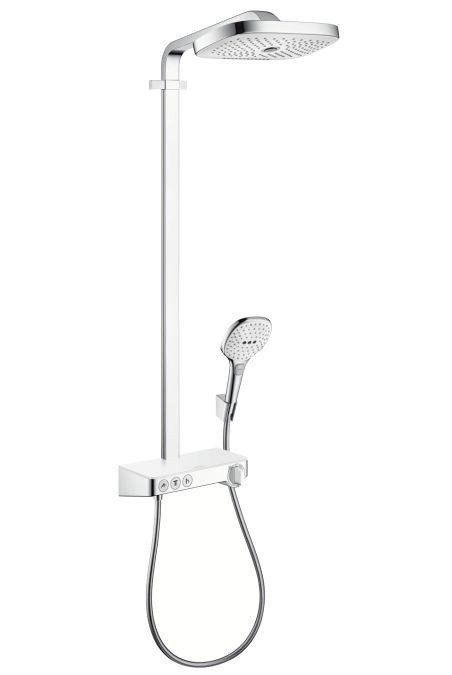 Душевая стойка Hansgrohe Raindance Select E 27127400 хром;белый