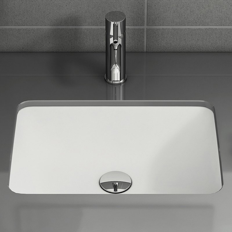 Раковина встраиваемая снизу 50см Vitra S20 5474B003-0618 белый