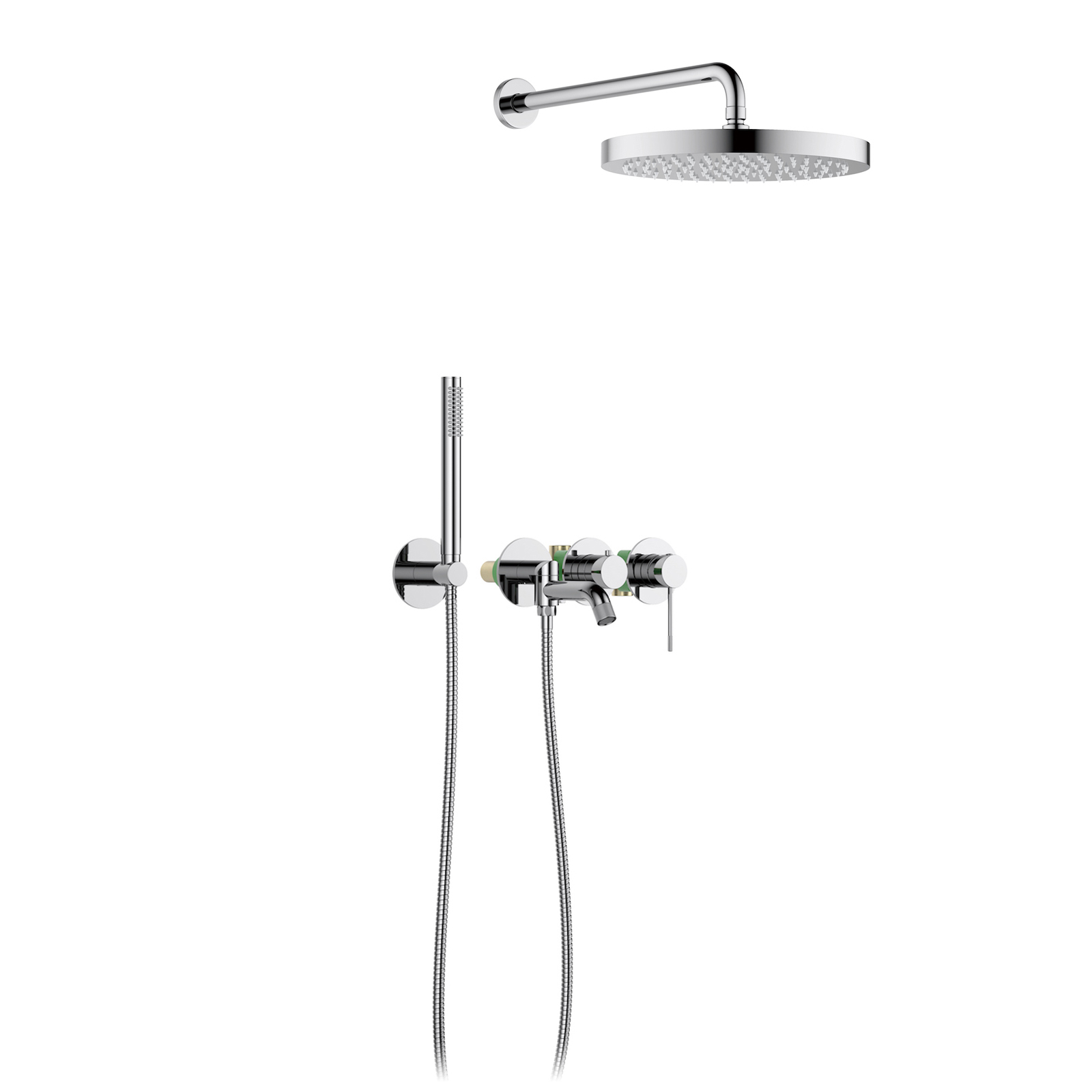 Встраиваемая душевая система со смесителем Timo Saona SX-2348/00SM хром