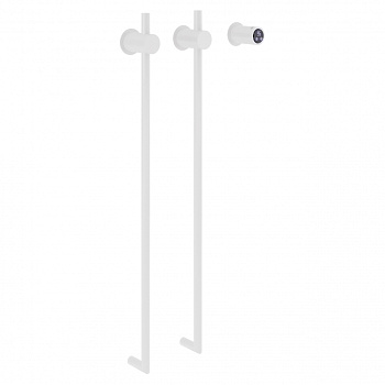 Полотенцесушитель электрический ABBER Charme AH4002MW белый матовый