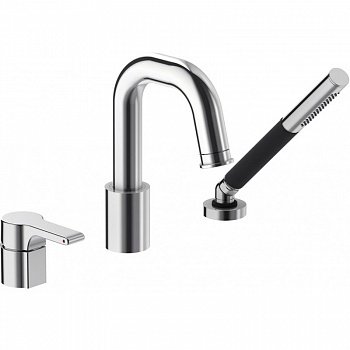 Смеситель на борт ванны Jacob Delafon Singulier E10873-CP Хром