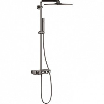 Душевая стойка Grohe Euphoria SmartControl System Cube 26508A00 темный графит