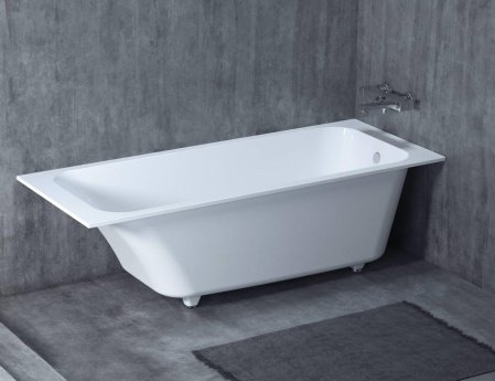 Ванна из искусственного камня Salini Orlando 170х70х60 белый матовый