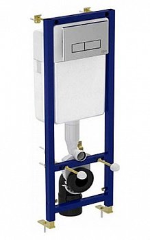 Инсталляция для подвесных унитазов Ideal Standard W3710AA хром глянцевый